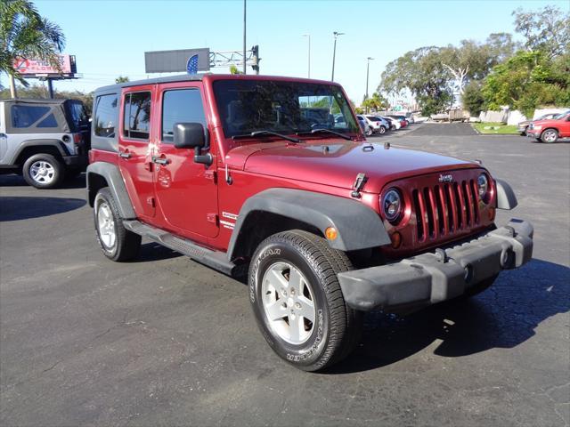 used 2013 Jeep Wrangler Unlimited car, priced at $14,295