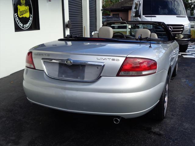 used 2005 Chrysler Sebring car, priced at $6,295