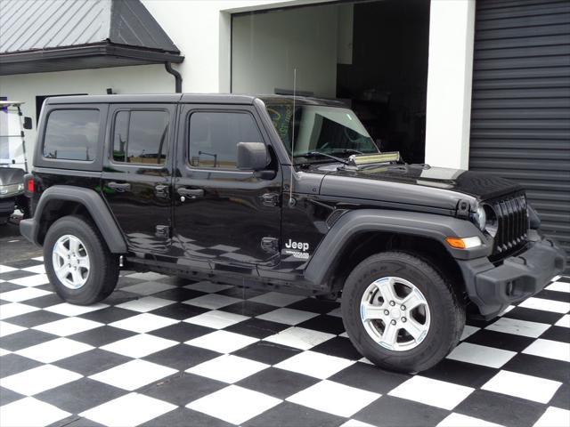 used 2018 Jeep Wrangler Unlimited car, priced at $16,995