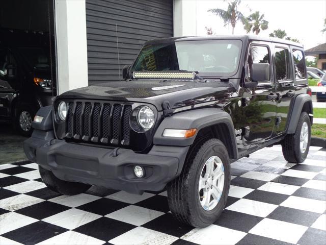 used 2018 Jeep Wrangler Unlimited car, priced at $16,995
