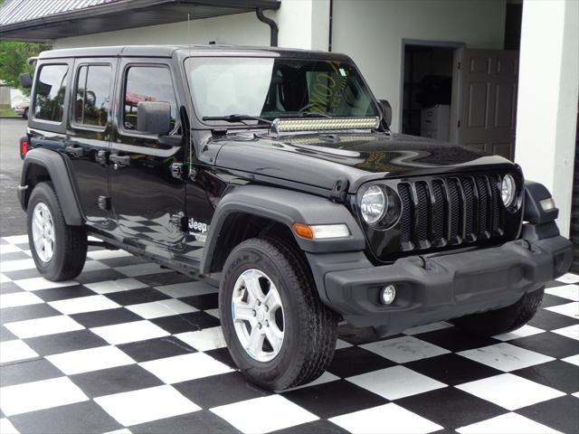 used 2018 Jeep Wrangler Unlimited car, priced at $16,995