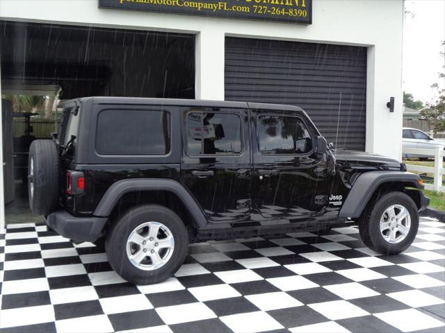 used 2018 Jeep Wrangler Unlimited car, priced at $16,995