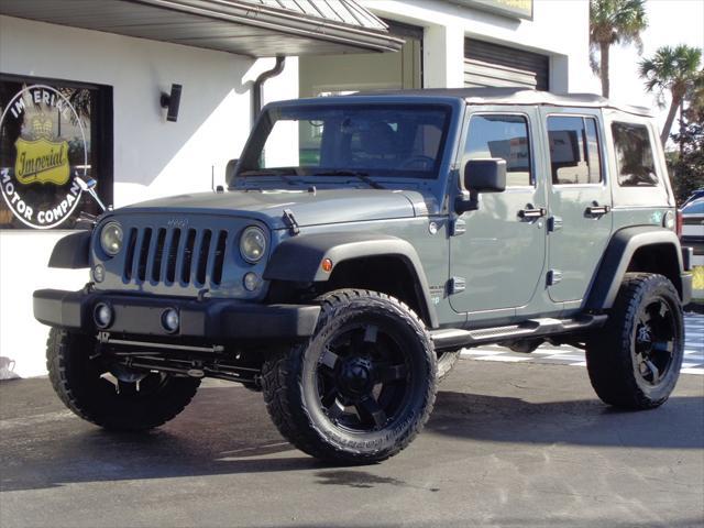 used 2014 Jeep Wrangler Unlimited car, priced at $16,995