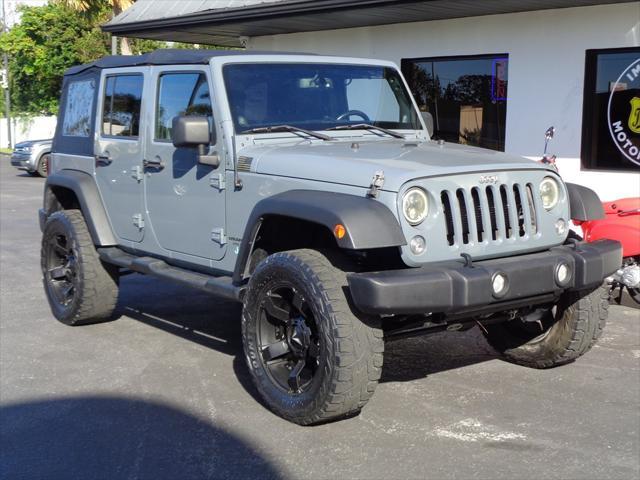 used 2014 Jeep Wrangler Unlimited car, priced at $16,995