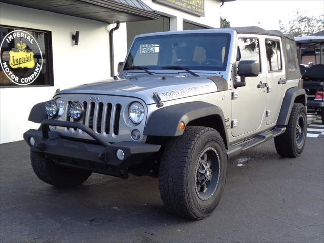 used 2016 Jeep Wrangler Unlimited car, priced at $18,995