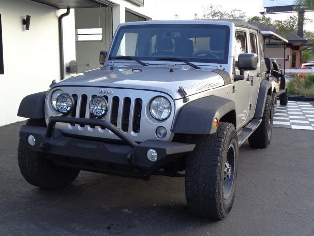 used 2016 Jeep Wrangler Unlimited car, priced at $18,995