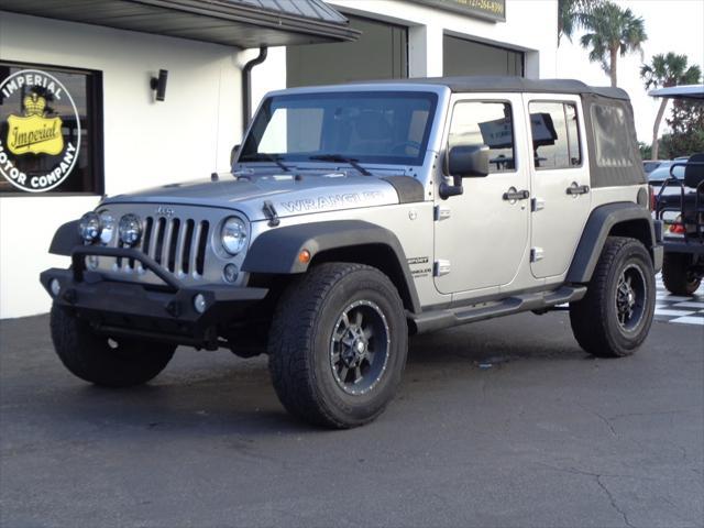 used 2016 Jeep Wrangler Unlimited car, priced at $18,995