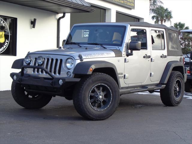 used 2016 Jeep Wrangler Unlimited car, priced at $18,995