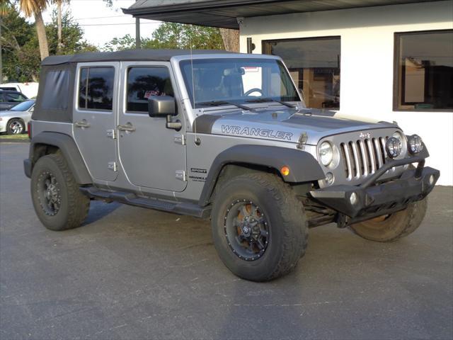 used 2016 Jeep Wrangler Unlimited car, priced at $18,995