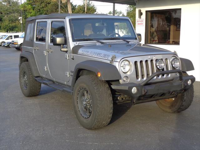 used 2016 Jeep Wrangler Unlimited car, priced at $18,995