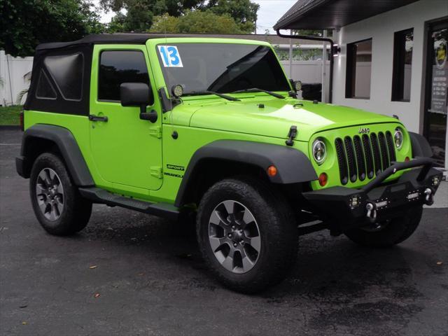 used 2013 Jeep Wrangler car, priced at $15,995