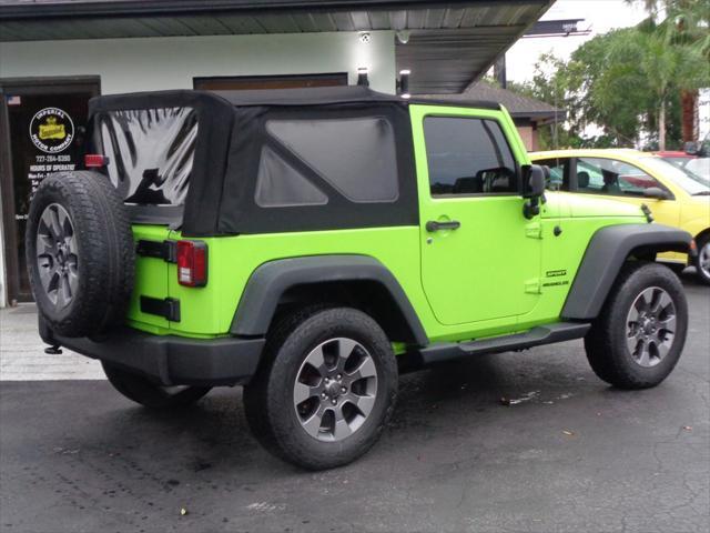 used 2013 Jeep Wrangler car, priced at $15,995