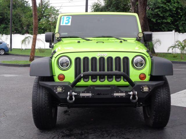 used 2013 Jeep Wrangler car, priced at $15,995