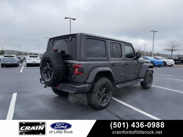 used 2021 Jeep Wrangler Unlimited car, priced at $30,621