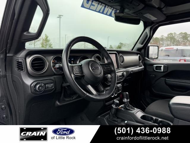 used 2021 Jeep Wrangler Unlimited car, priced at $30,621