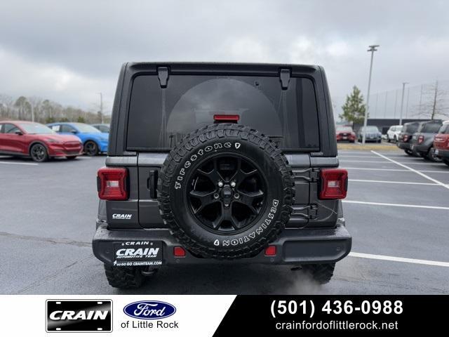 used 2021 Jeep Wrangler Unlimited car, priced at $30,621