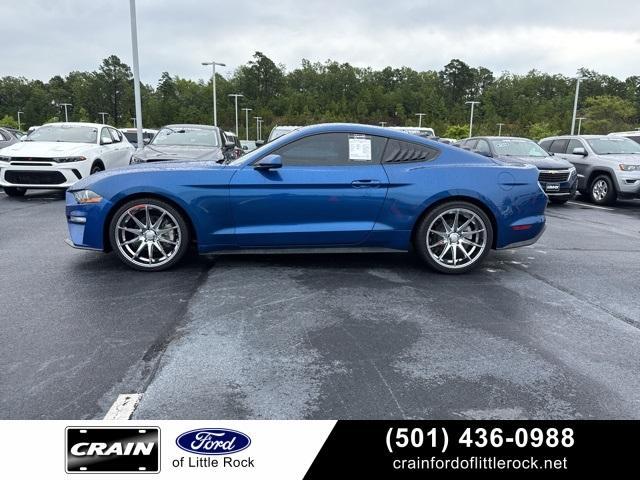 used 2018 Ford Mustang car, priced at $16,637