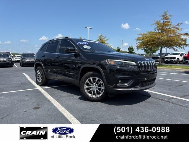used 2021 Jeep Cherokee car, priced at $23,788
