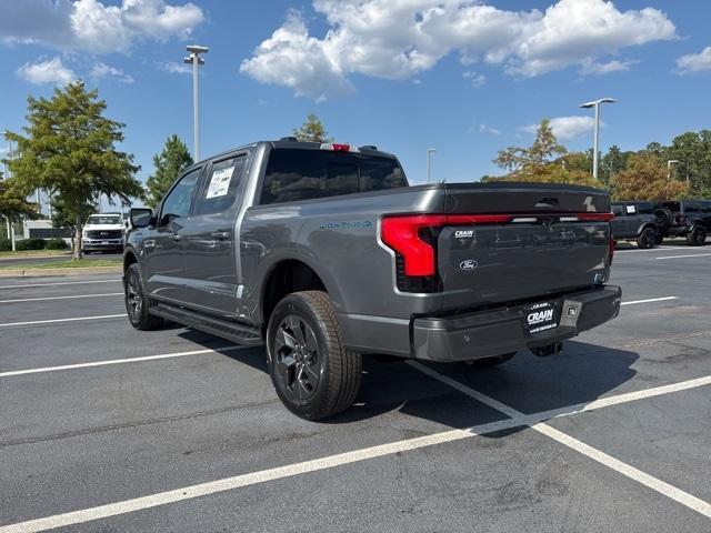 new 2025 Ford F-150 Lightning car, priced at $77,090