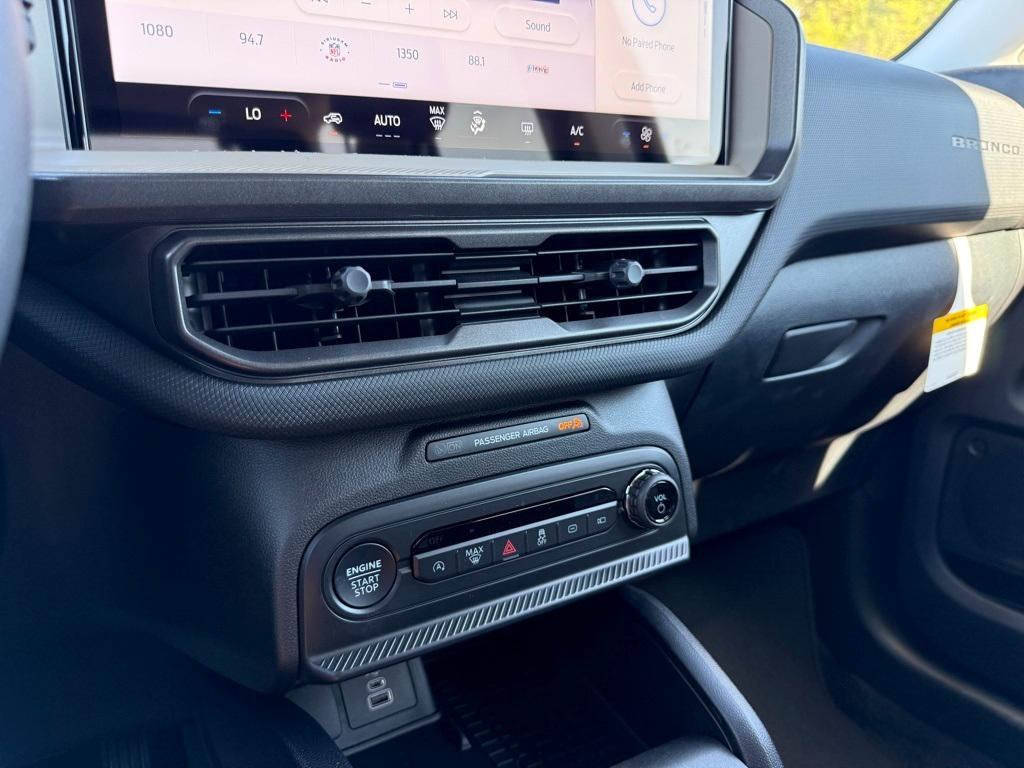 new 2025 Ford Bronco Sport car, priced at $27,590