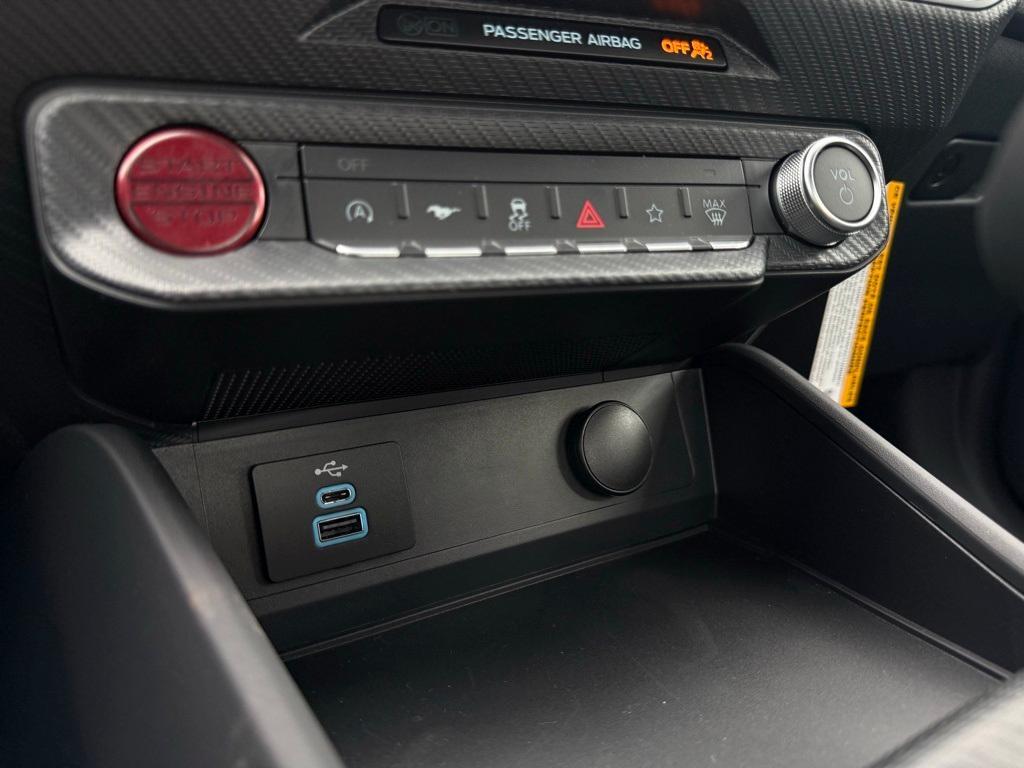 new 2025 Ford Mustang car, priced at $45,590