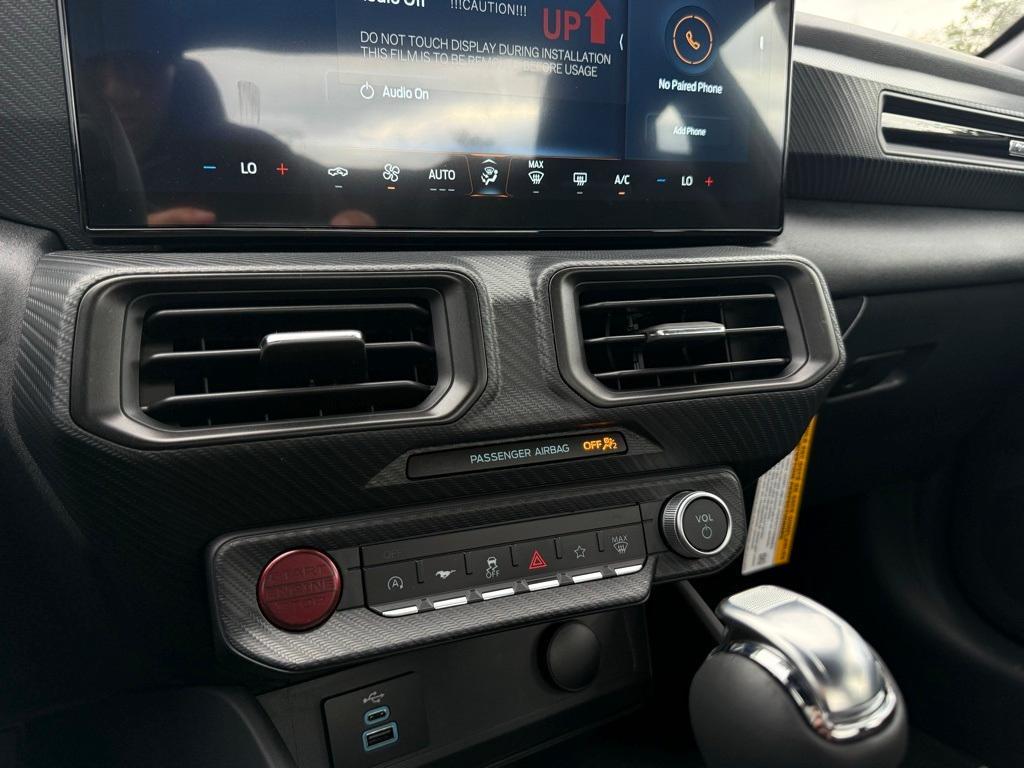 new 2025 Ford Mustang car, priced at $45,590