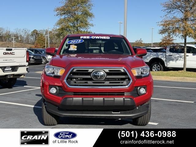 used 2018 Toyota Tacoma car, priced at $26,966