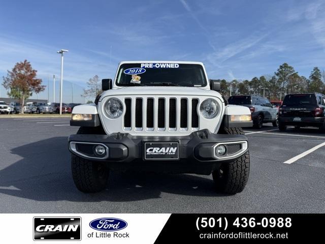 used 2018 Jeep Wrangler Unlimited car, priced at $26,031