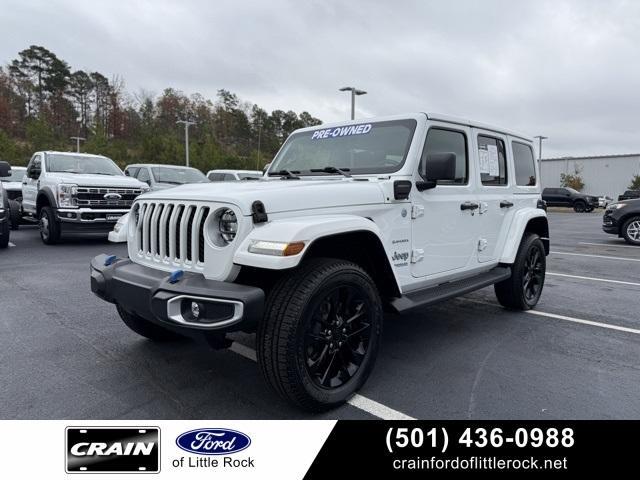 used 2021 Jeep Wrangler Unlimited 4xe car, priced at $32,964