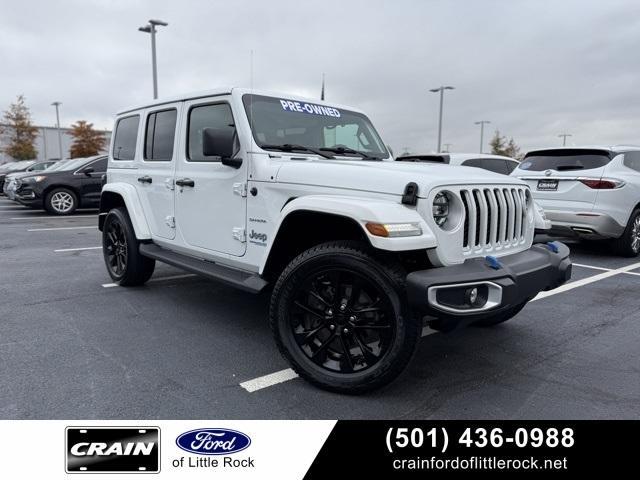 used 2021 Jeep Wrangler Unlimited 4xe car, priced at $32,964