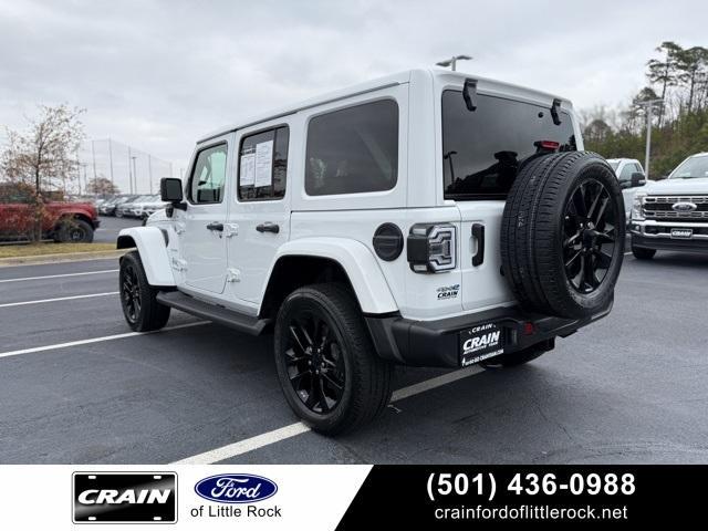 used 2021 Jeep Wrangler Unlimited 4xe car, priced at $32,964