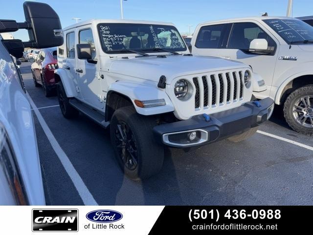 used 2021 Jeep Wrangler Unlimited 4xe car, priced at $35,322