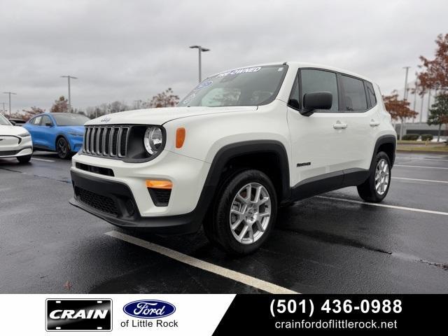 used 2023 Jeep Renegade car, priced at $23,921