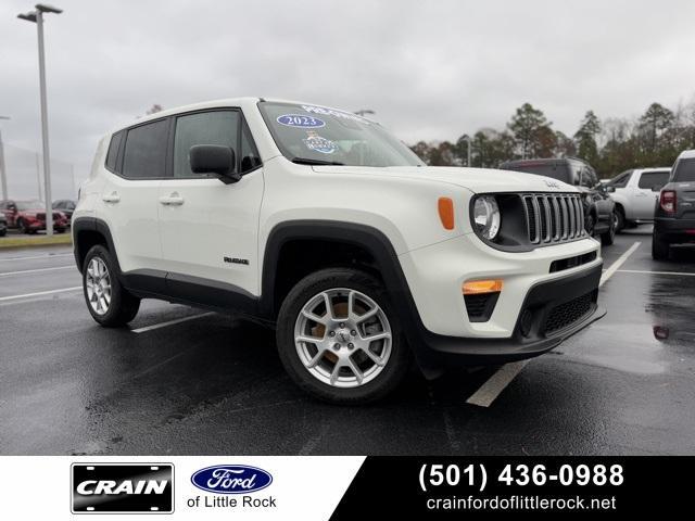 used 2023 Jeep Renegade car, priced at $23,921