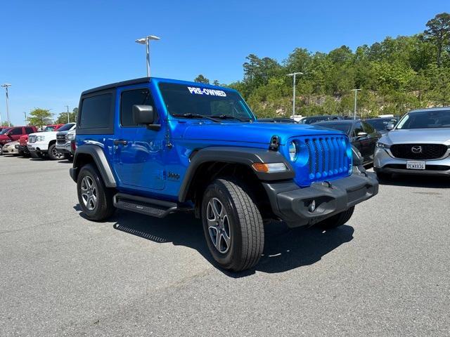 used 2022 Jeep Wrangler car, priced at $34,884
