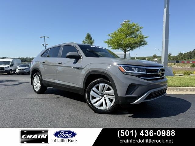 used 2021 Volkswagen Atlas Cross Sport car, priced at $23,125