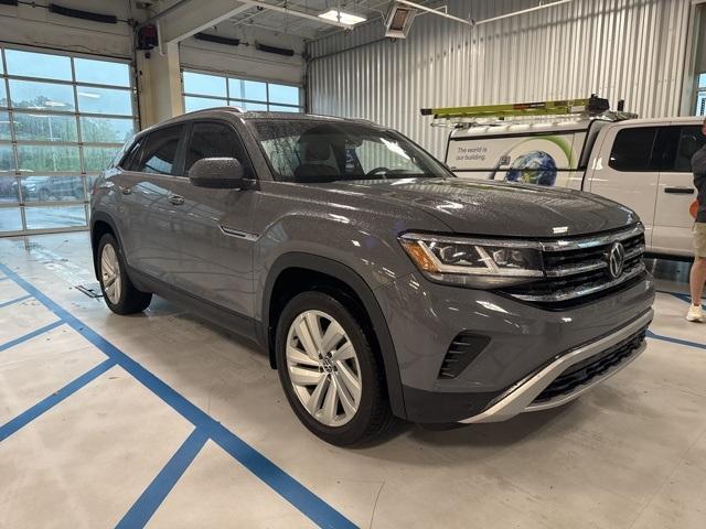 used 2021 Volkswagen Atlas Cross Sport car, priced at $22,832