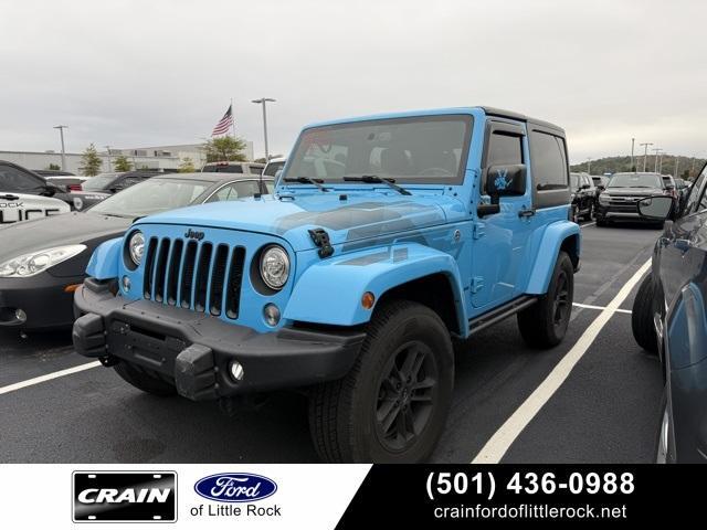 used 2017 Jeep Wrangler car, priced at $21,586