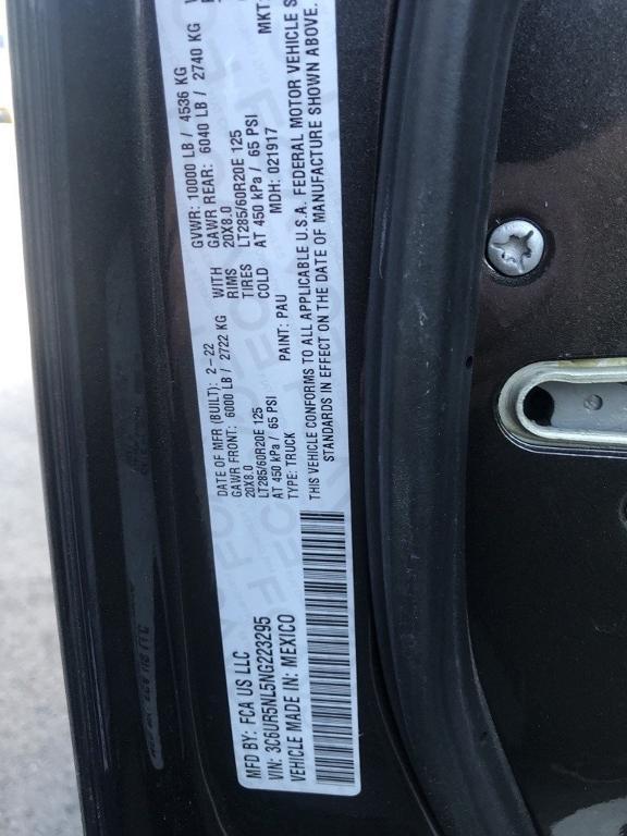 used 2022 Ram 2500 car, priced at $58,405