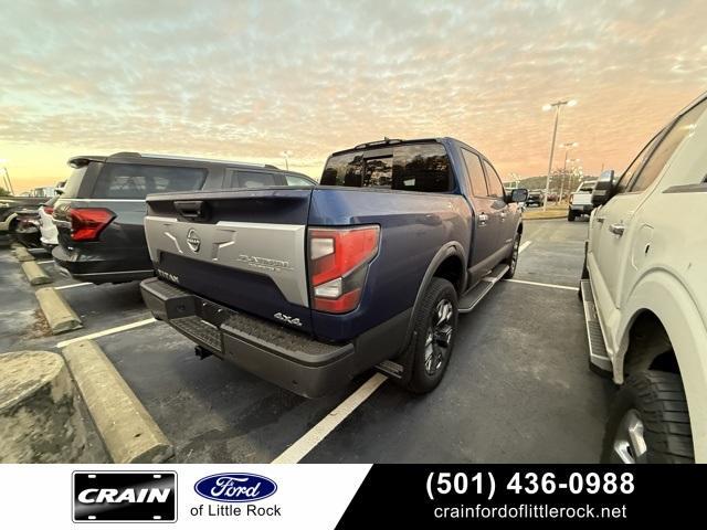 used 2023 Nissan Titan car, priced at $46,800