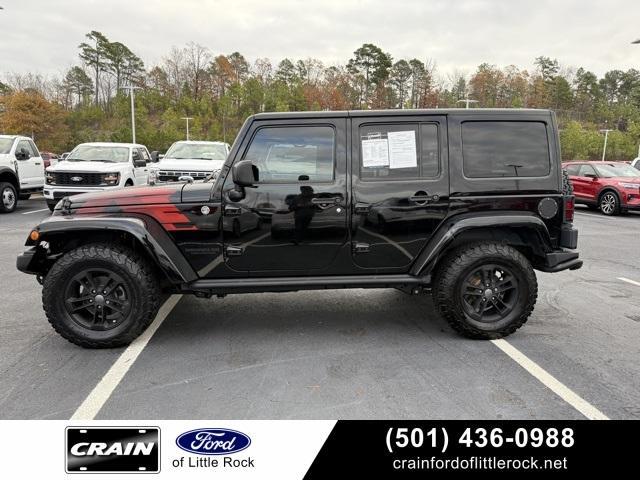 used 2017 Jeep Wrangler Unlimited car, priced at $25,543