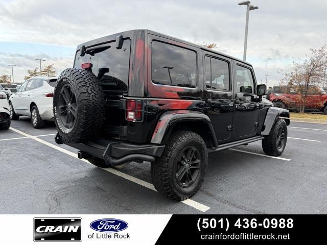 used 2017 Jeep Wrangler Unlimited car, priced at $25,543