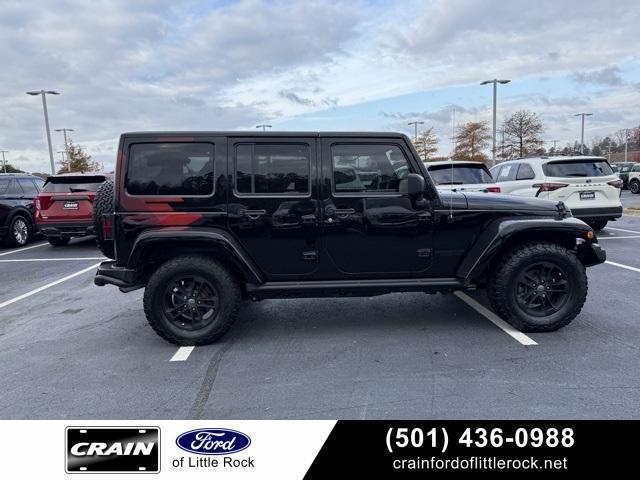 used 2017 Jeep Wrangler Unlimited car, priced at $25,543