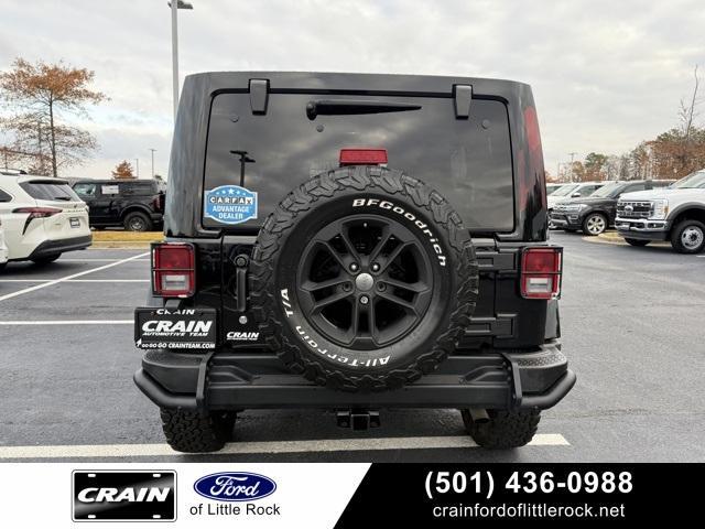 used 2017 Jeep Wrangler Unlimited car, priced at $25,543