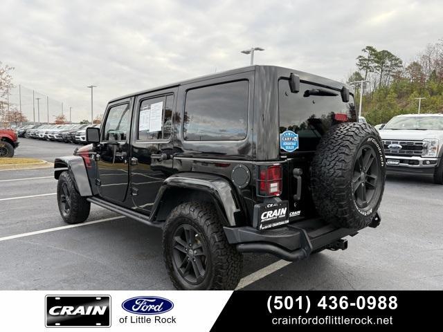 used 2017 Jeep Wrangler Unlimited car, priced at $25,543