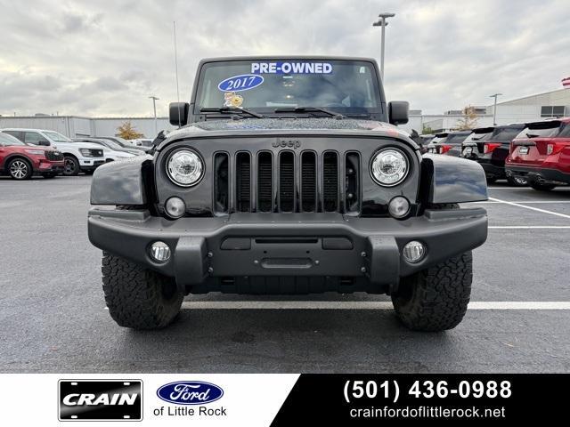 used 2017 Jeep Wrangler Unlimited car, priced at $25,543