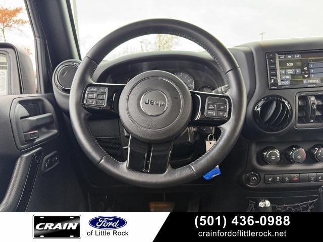 used 2017 Jeep Wrangler Unlimited car, priced at $25,543