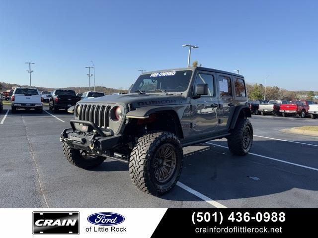 used 2021 Jeep Wrangler Unlimited car, priced at $40,314