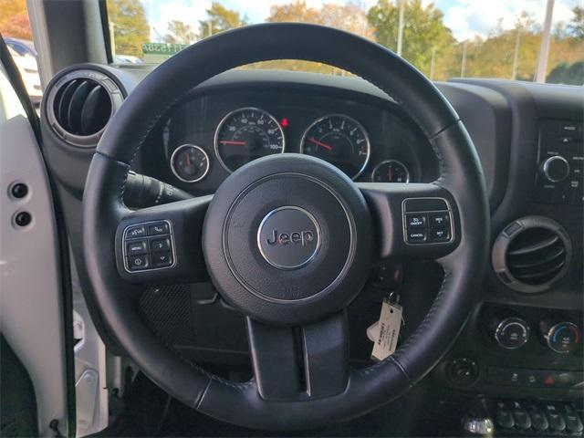 used 2016 Jeep Wrangler Unlimited car, priced at $19,200