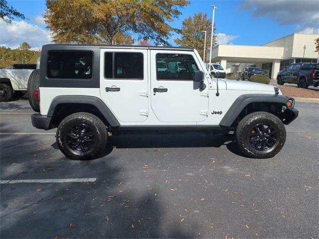 used 2016 Jeep Wrangler Unlimited car, priced at $19,200